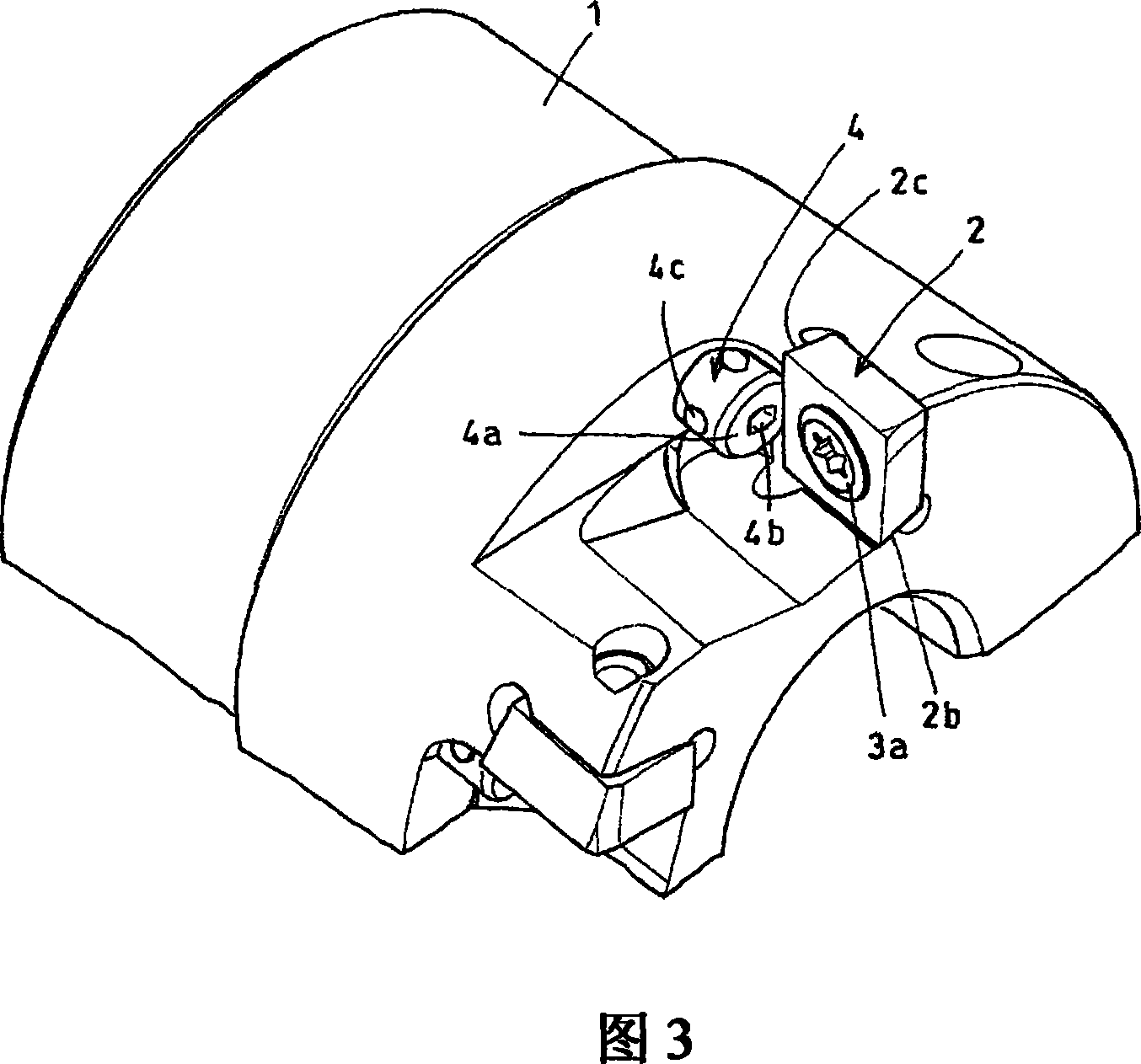 Rotary cutting tool with cutter blade regulation mechanism
