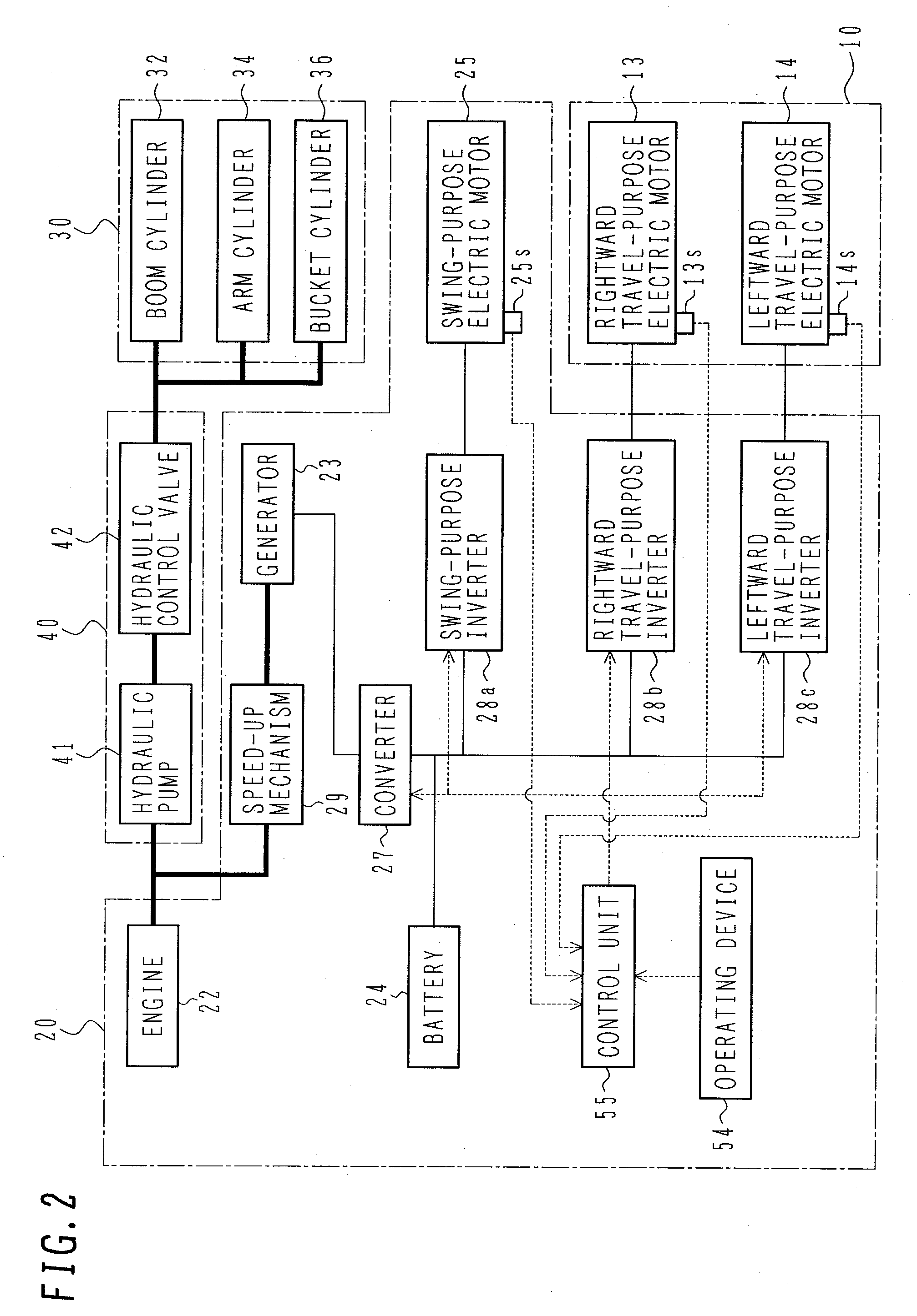 Swing drive system for construction machine