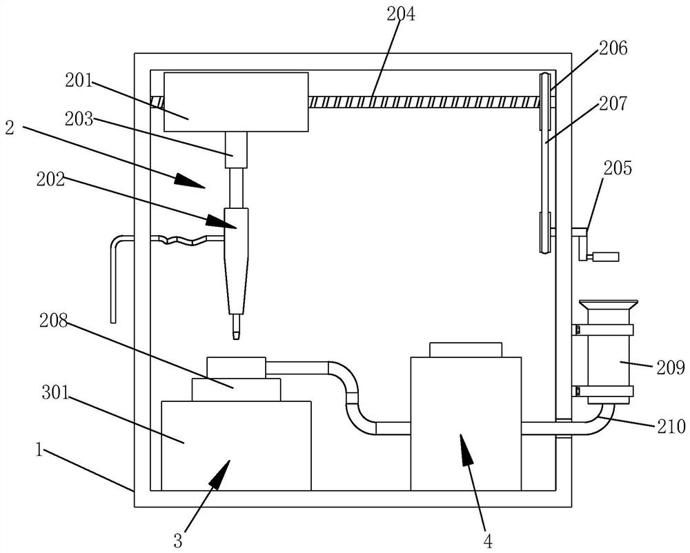 Breast disease lesion tissue sample extraction device