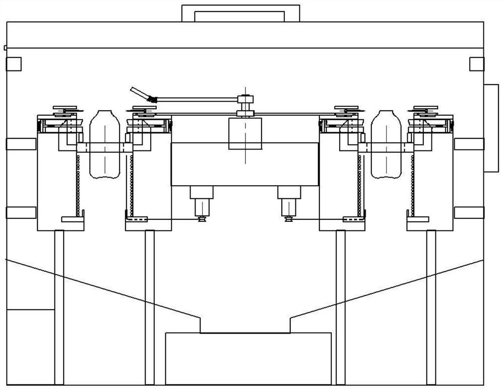 An automatic bottle opening device for medical injection ampoule bottles