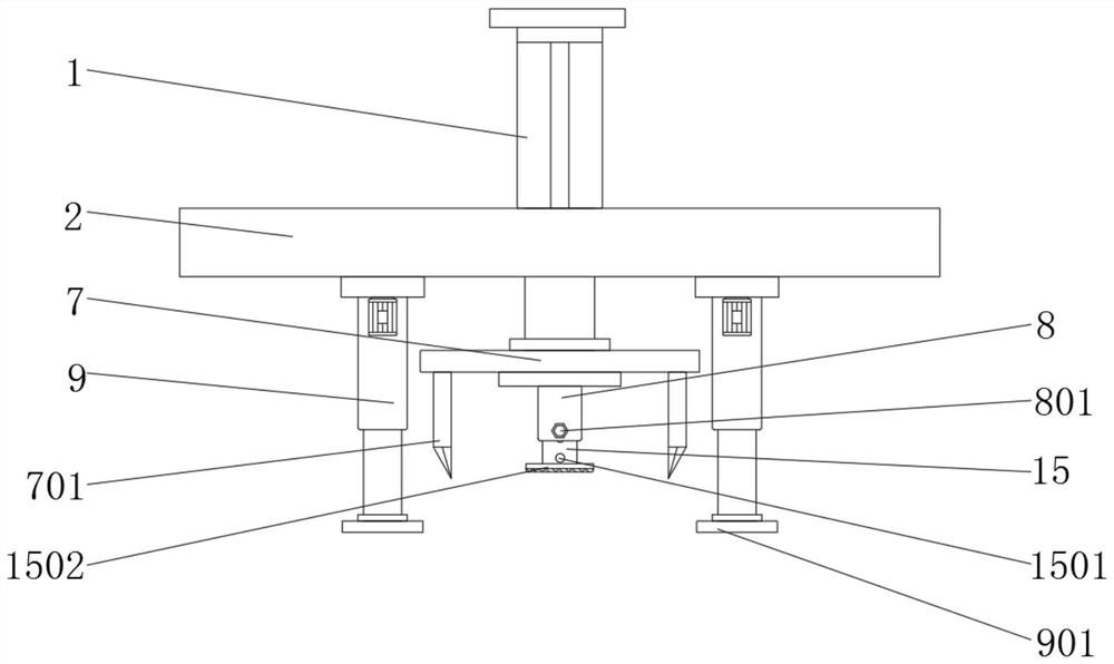 Edge cutting equipment for processing non-woven fabrics of cloth diapers