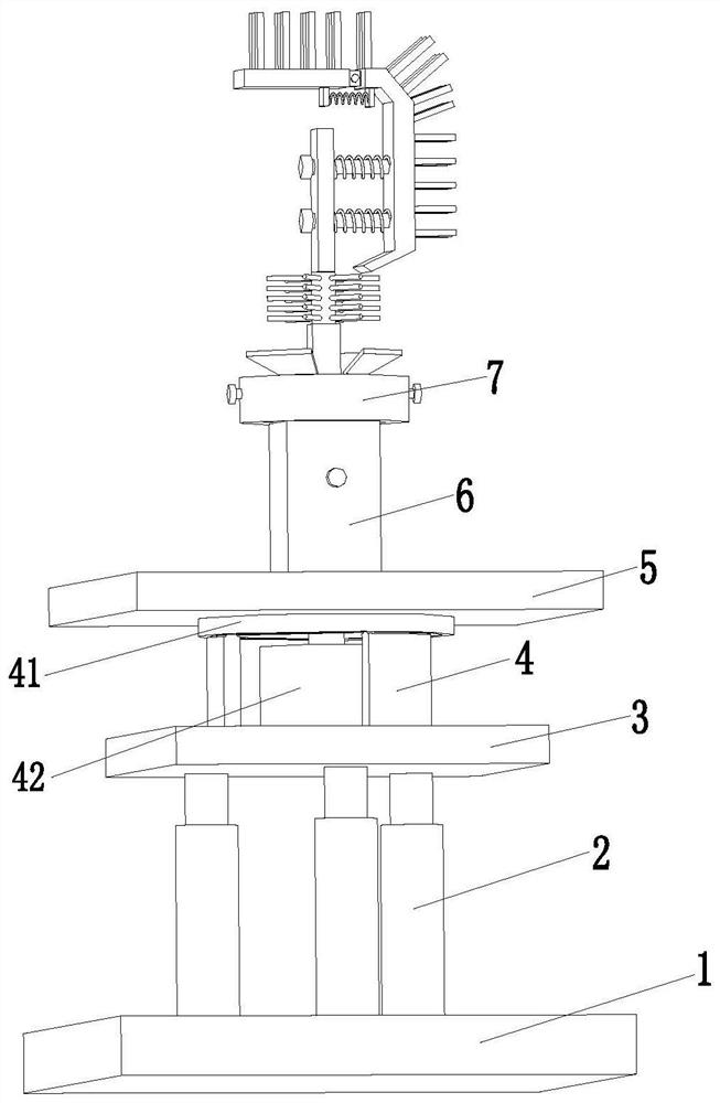 A medical glass bottle scrubbing device and scrubbing method