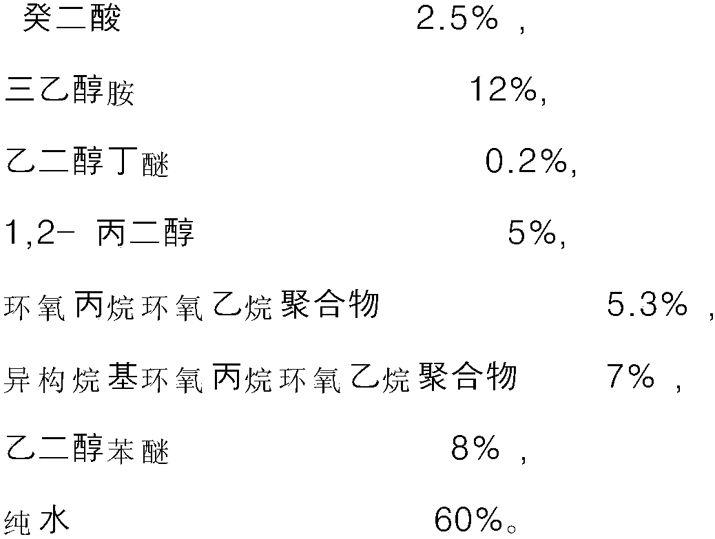 Cleaning agent for surface treatment on flexible circuit board