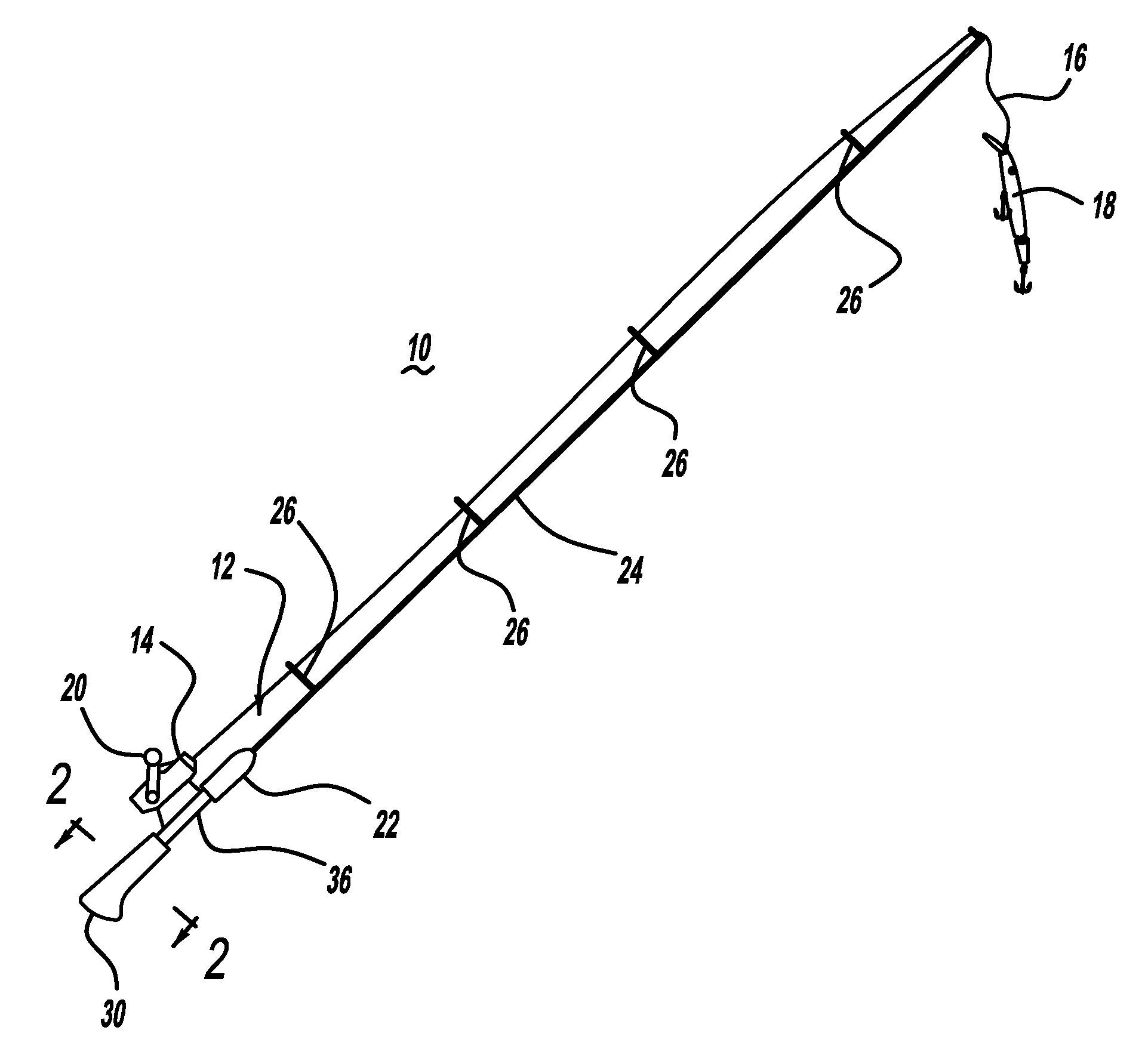 Computerized fishing apparatus and method of using same