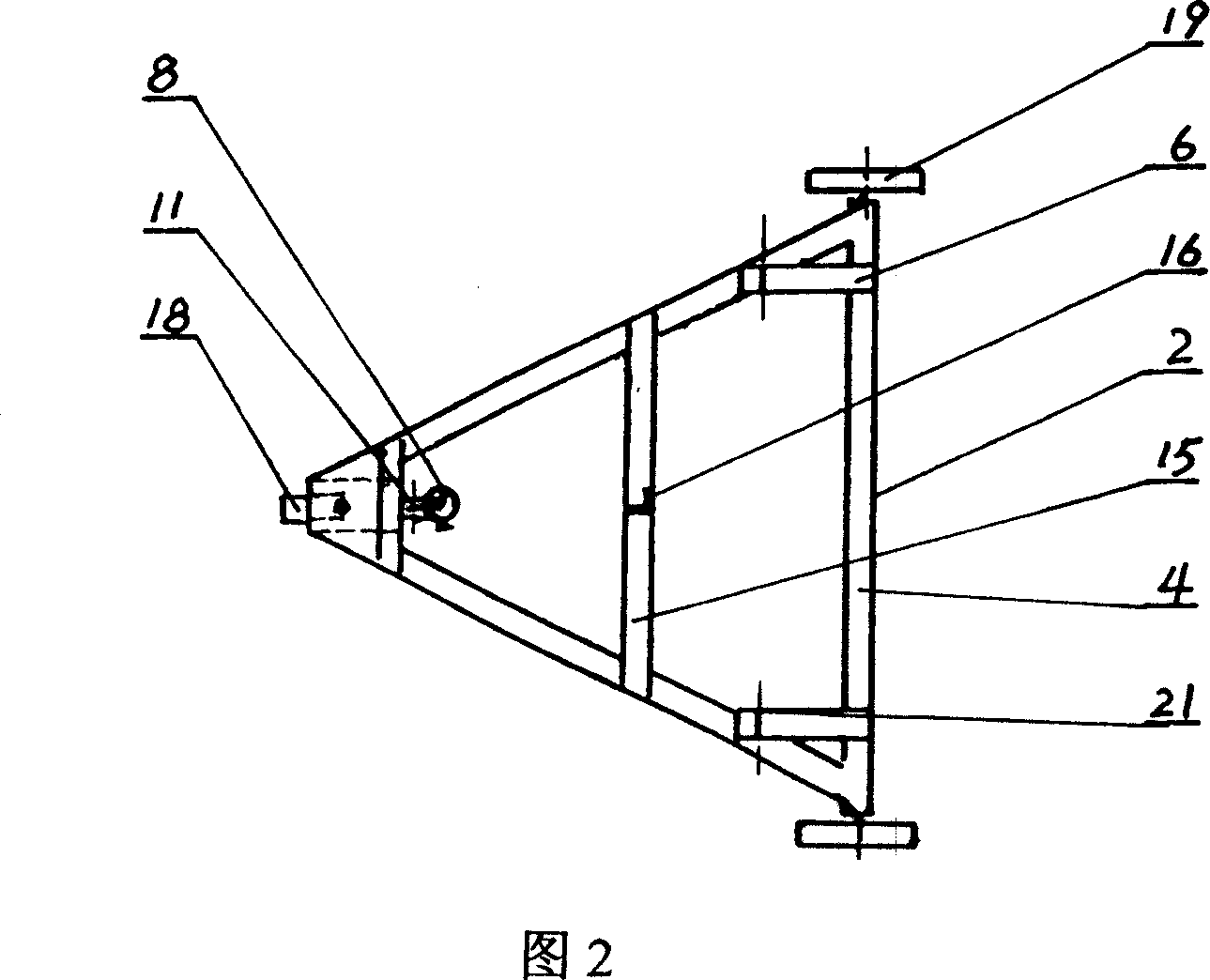 Moveable solar range supporting mechanism