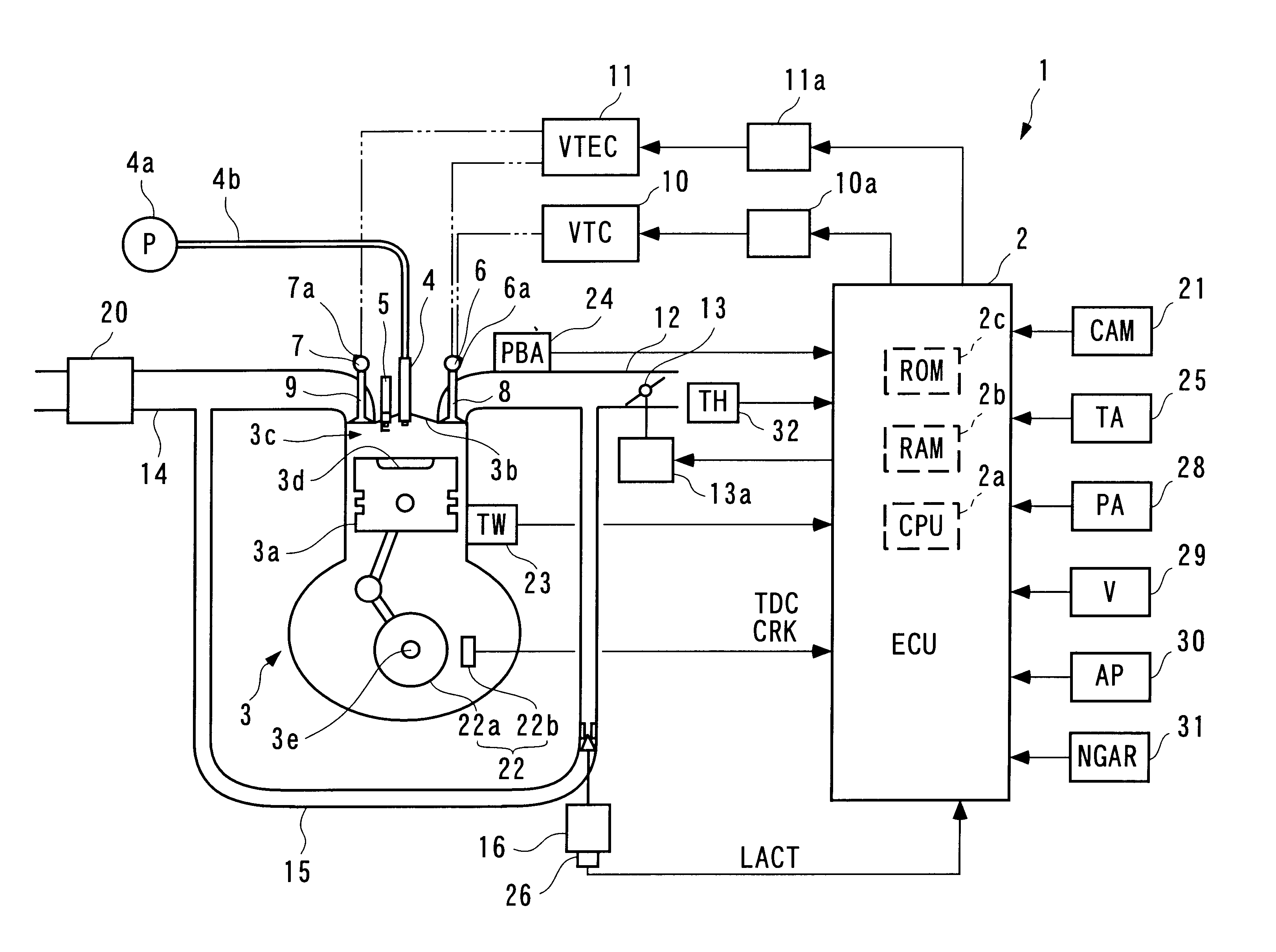 Valve timing controller, valve timing control method and engine control unit for internal combustion engine