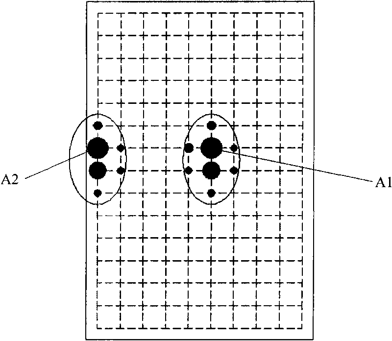 Linear processing method and system of coordinates of touched point at marginal area of touch screen