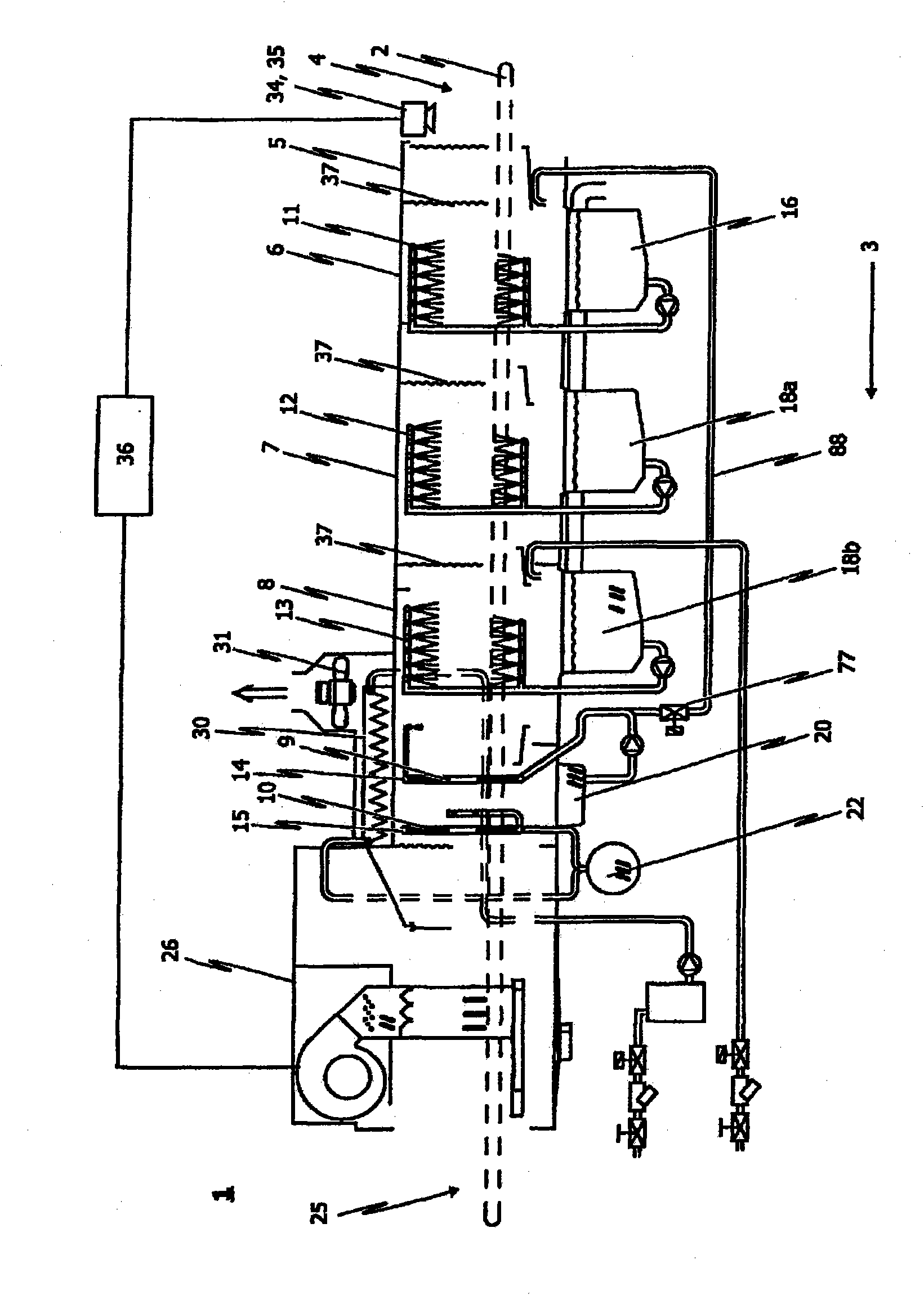 Conveyor dishwasher and method of operating a conveyor dishwasher