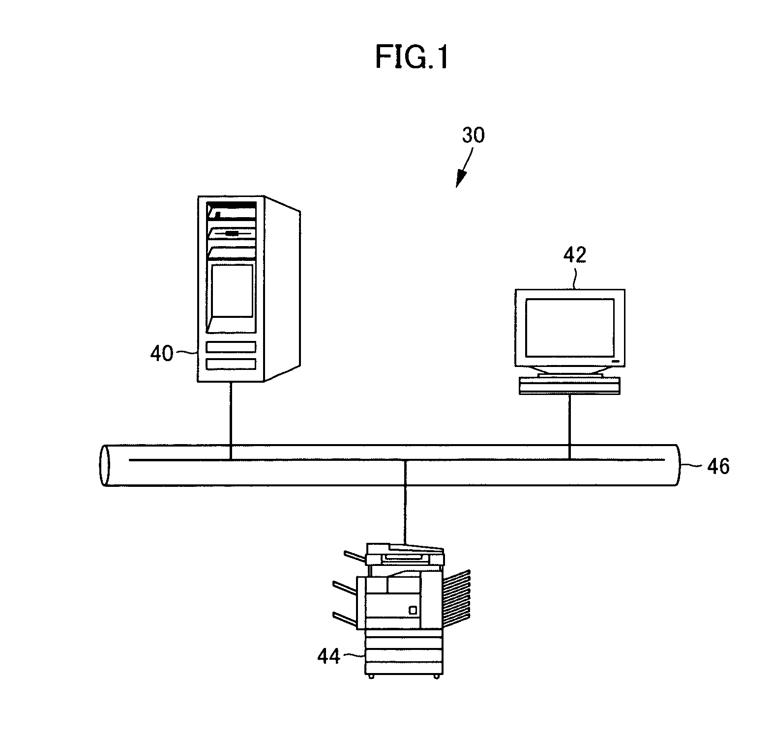 Image forming system having use restriction function based on document format to be printed and use restriction method in the system