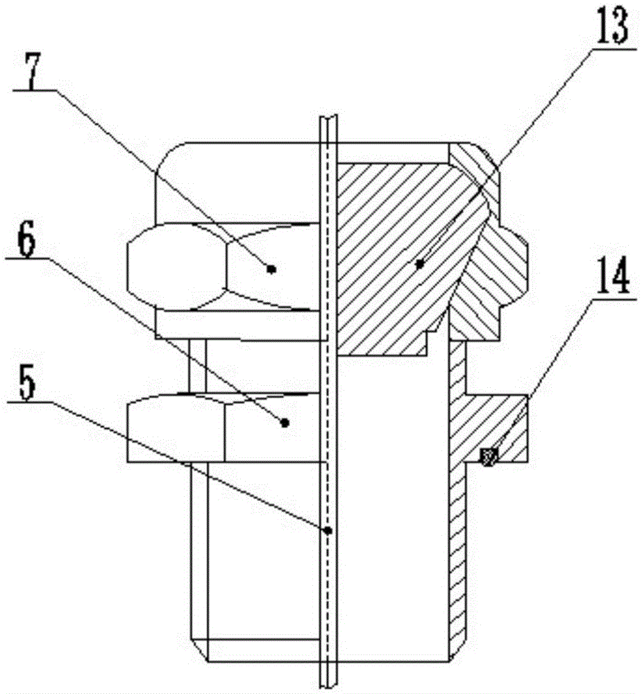 A device for simultaneously measuring the motion acceleration of the reciprocating pump valve disc and the impact force of the pump valve