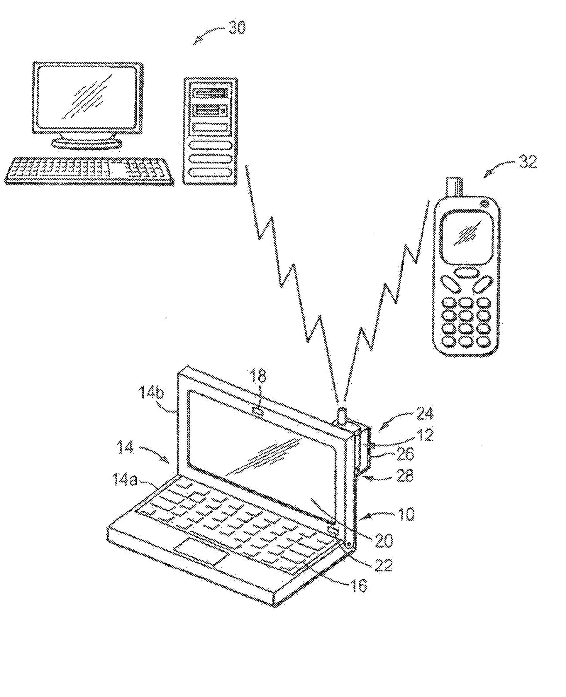 Expanded Display For Mobile Wireless Communication Device