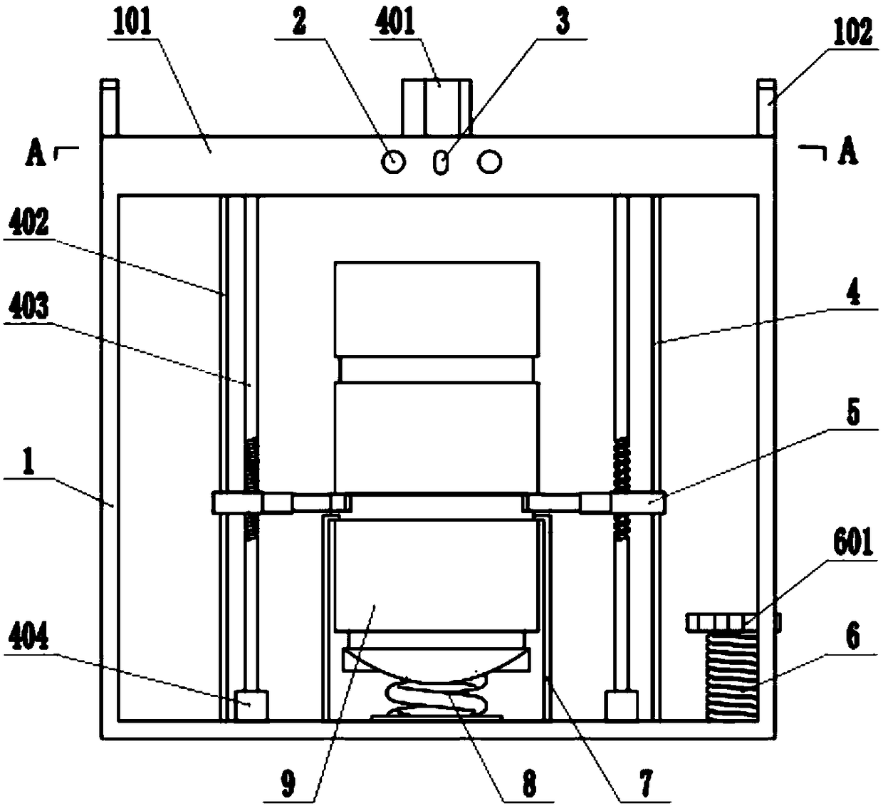 Dust measurement filter box opener and using method