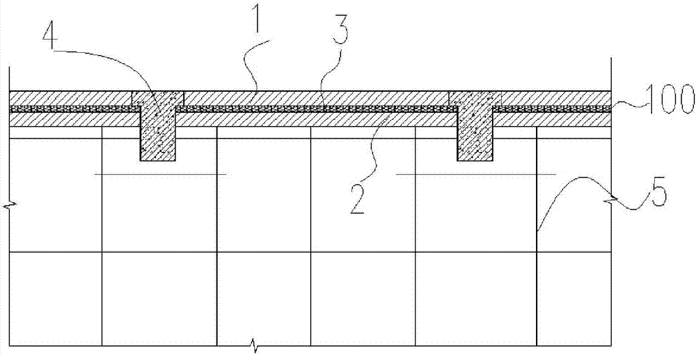 Novel prefabricated heat preservation and sound insulation floor structure and construction method thereof