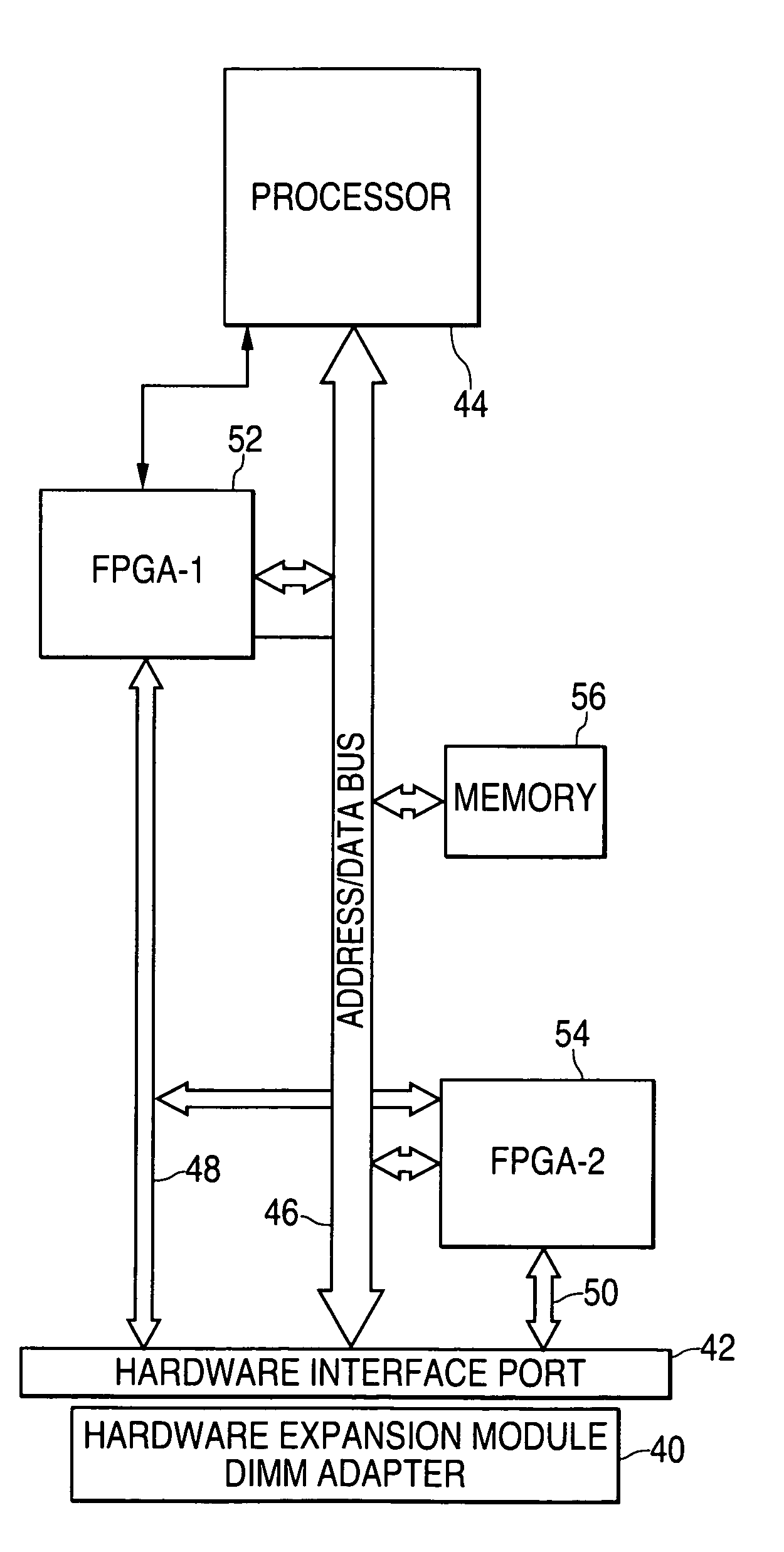 DMM module for portable electronic device
