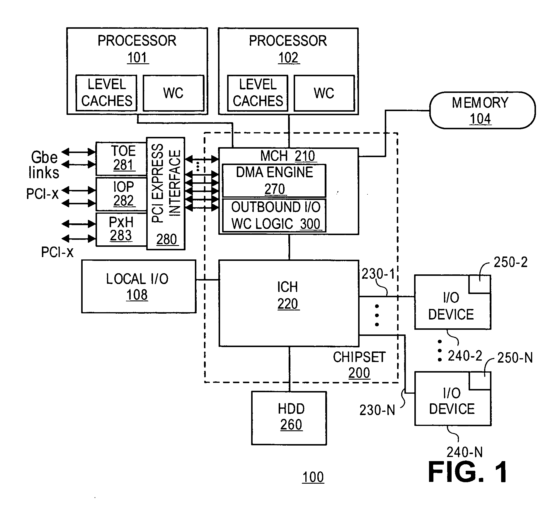 Methodology and apparatus for implementing write combining