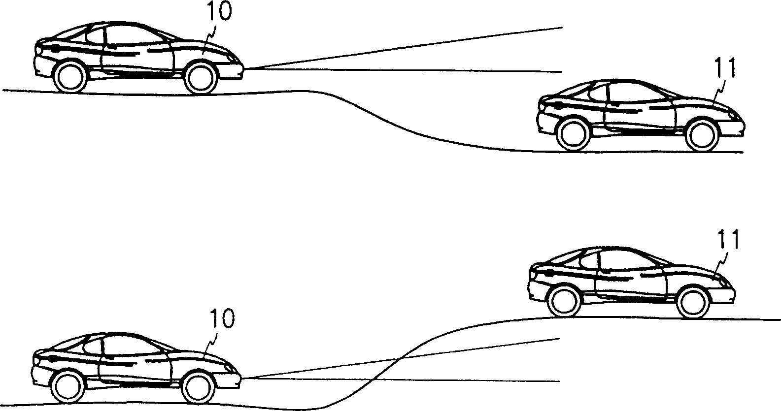 Method and system for determining vehicle running environment