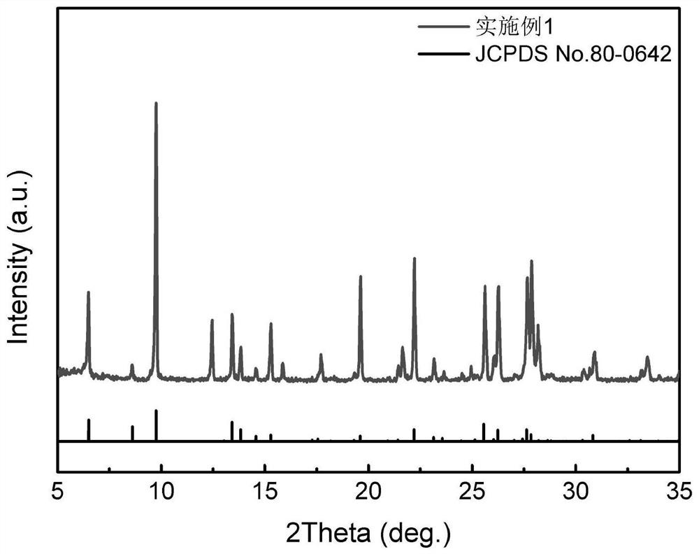 MOR molecular sieve with high silica-alumina ratio and preparation method thereof