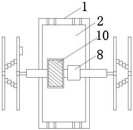 Field bus adapter with line collecting devices
