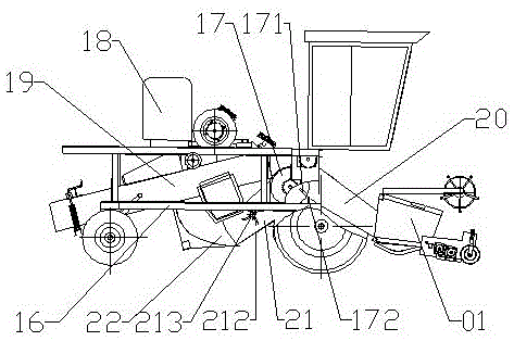 A self-propelled non-aligned cotton stalk combined harvesting and bundling machine
