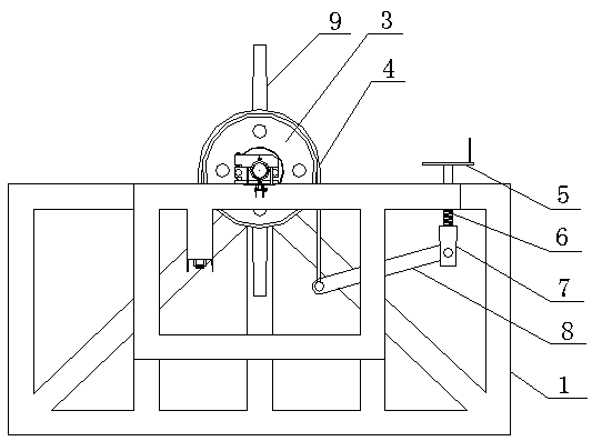 Small tension stringing device