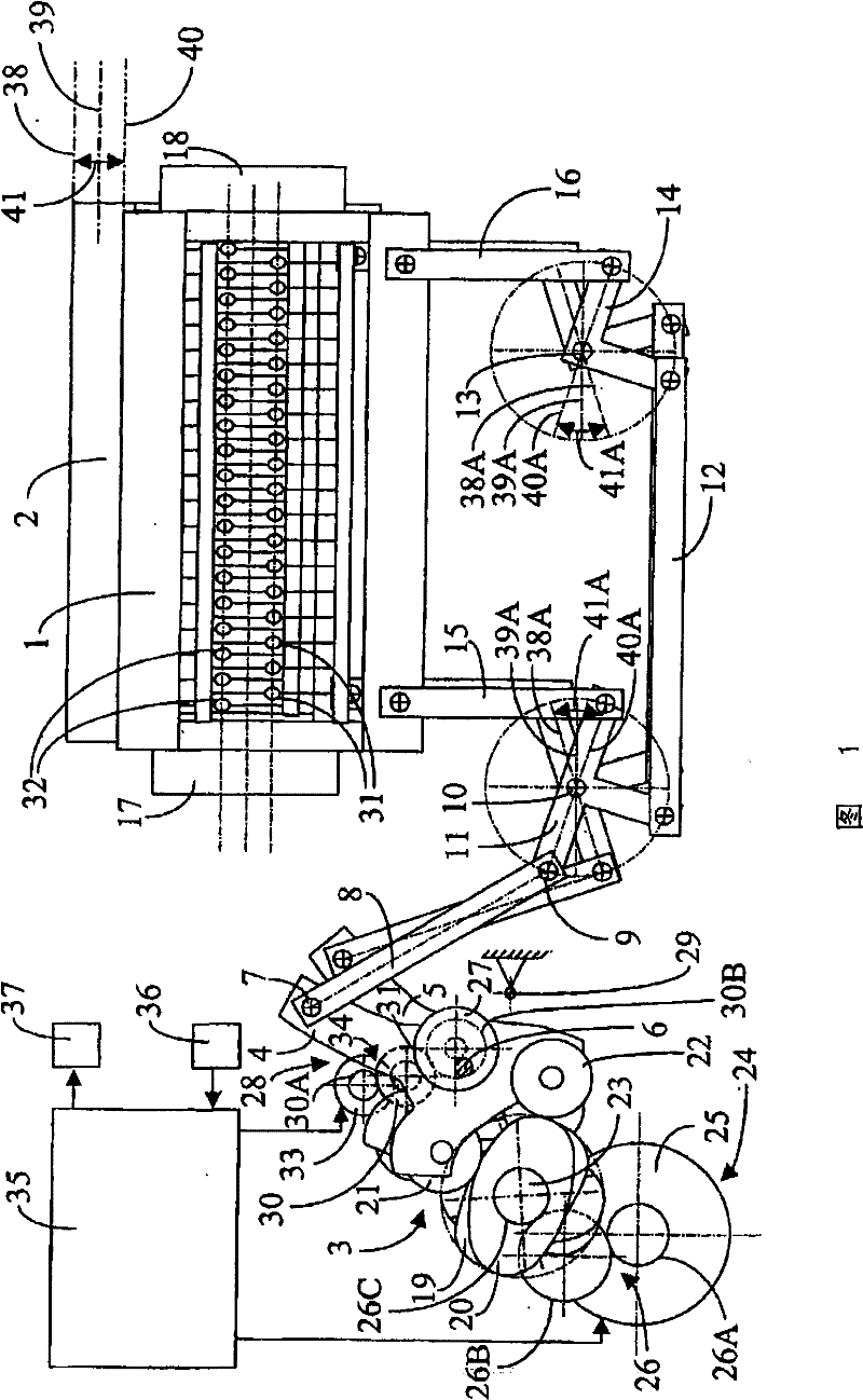 Method for driving heddle frames and weaving machine