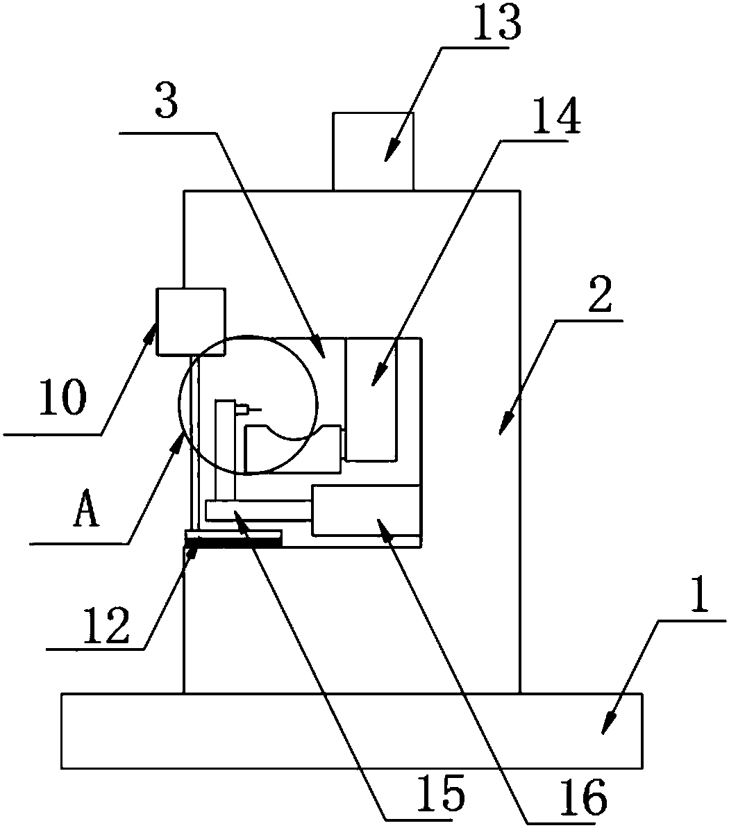 Automatic processing apparatus used for track cable