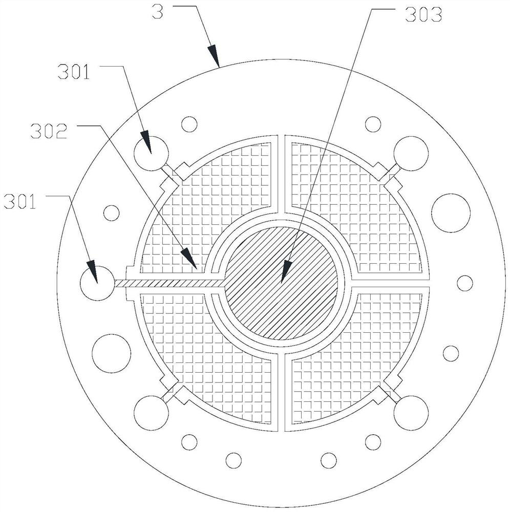 Beta particle beam measuring device