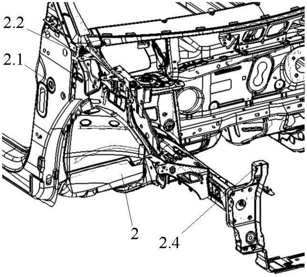 Assembly positioning tool and assembly method for four-bar linkage hood hinge
