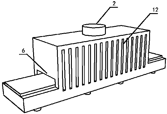 Closed type safety casting machine