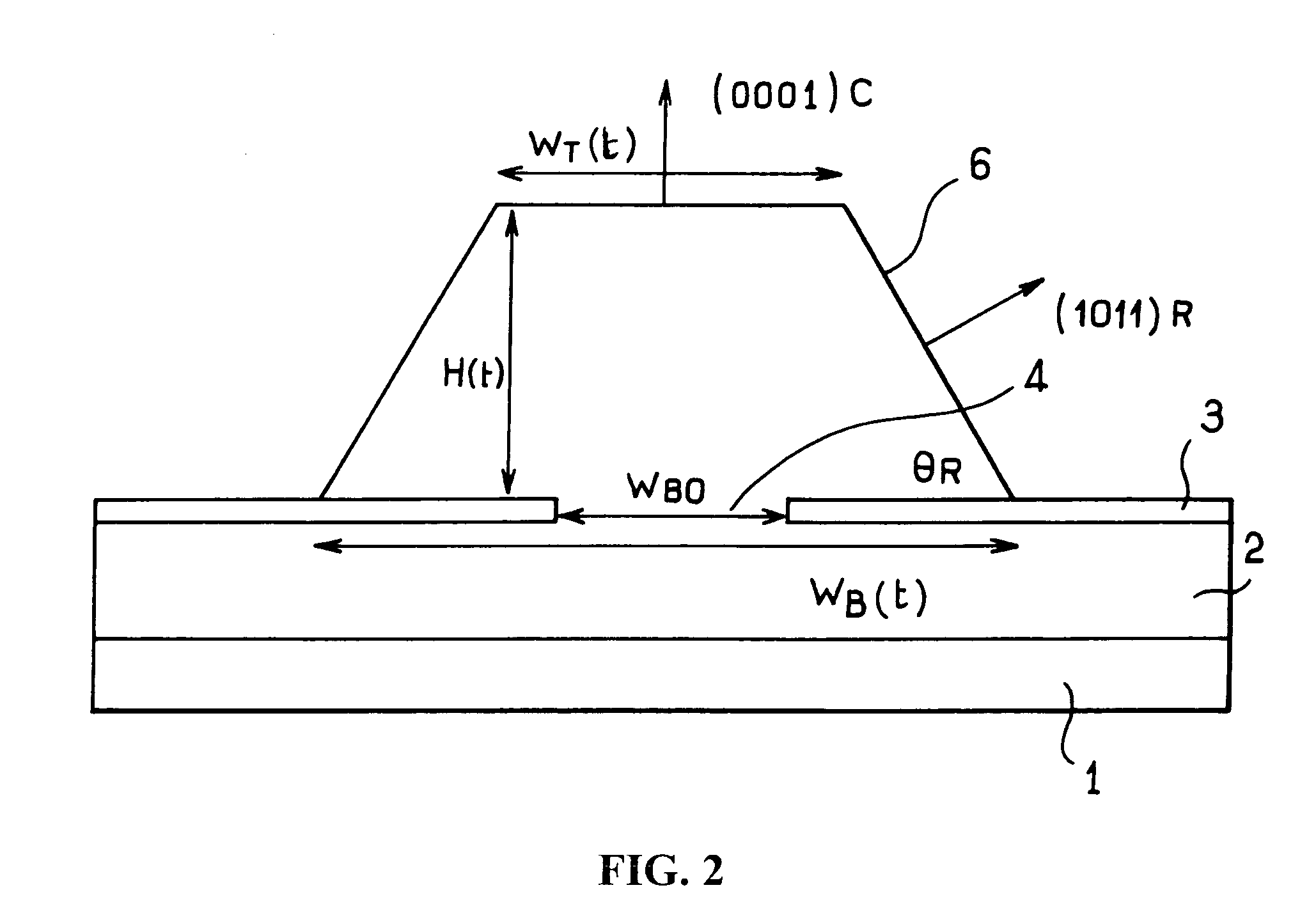 Process for producing an epitalixal layer of galium nitride