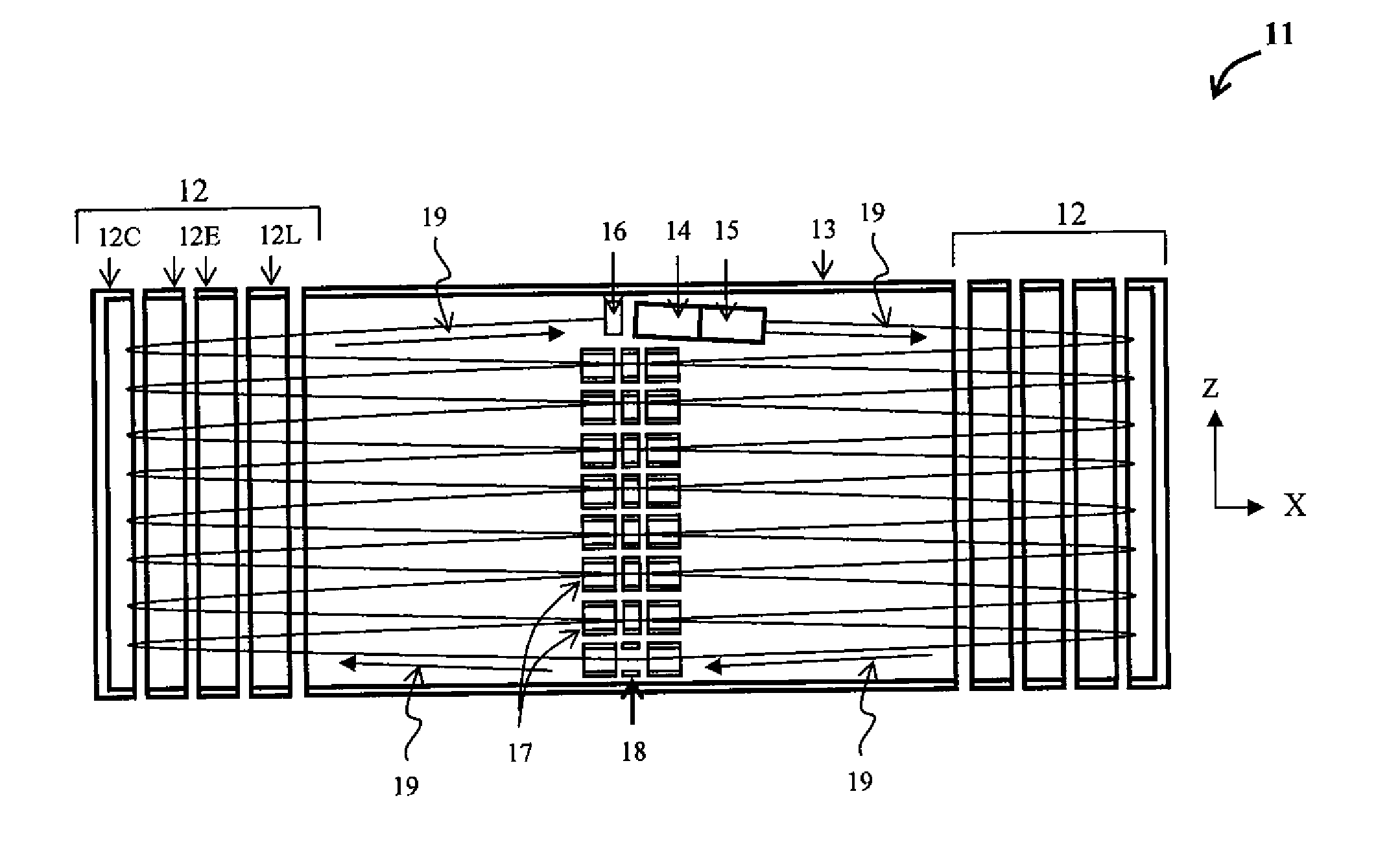 Multi-reflecting time-of-flight mass spectrometer with orthogonal acceleration