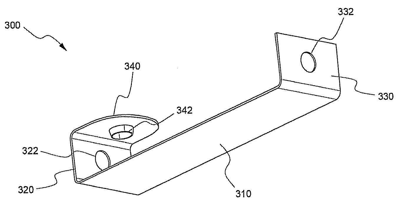 Bus bar for electric connection and middle and battery module comprising the same