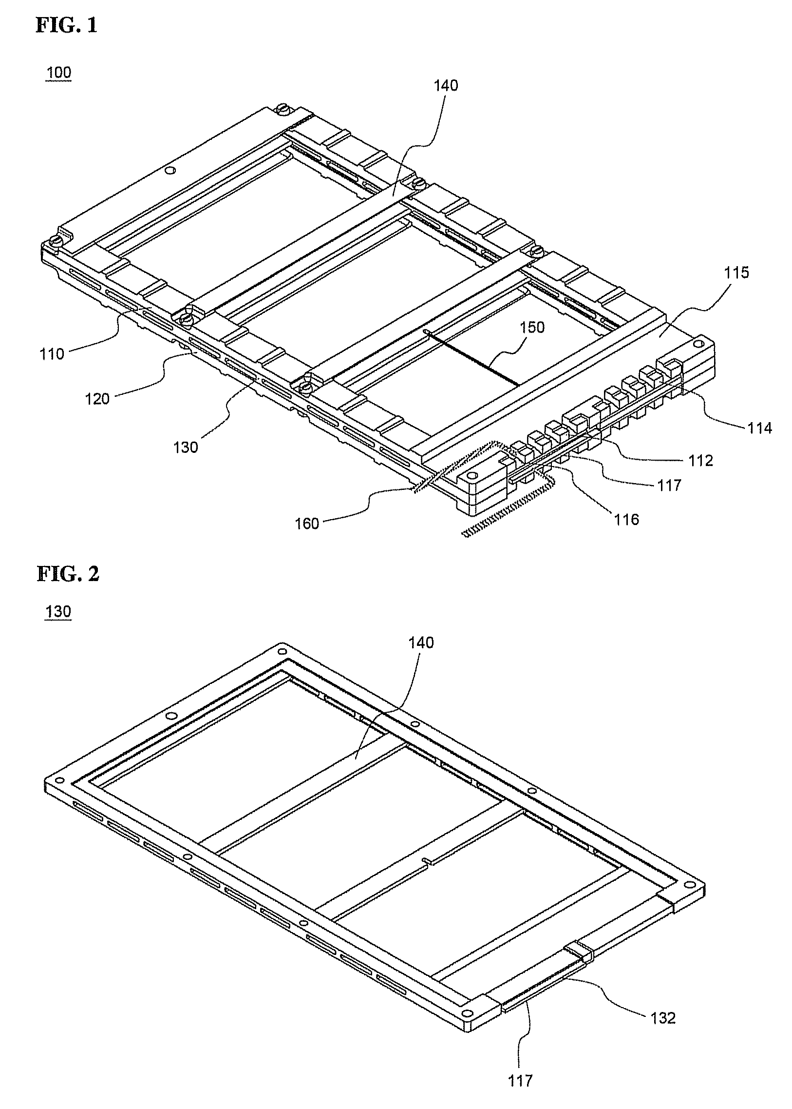 Bus bar for electric connection and middle and battery module comprising the same
