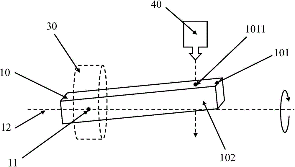 Tube curvature compensation method and laser cutting device