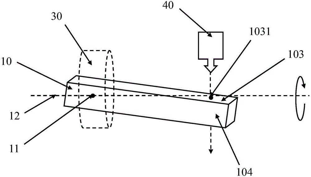 Tube curvature compensation method and laser cutting device