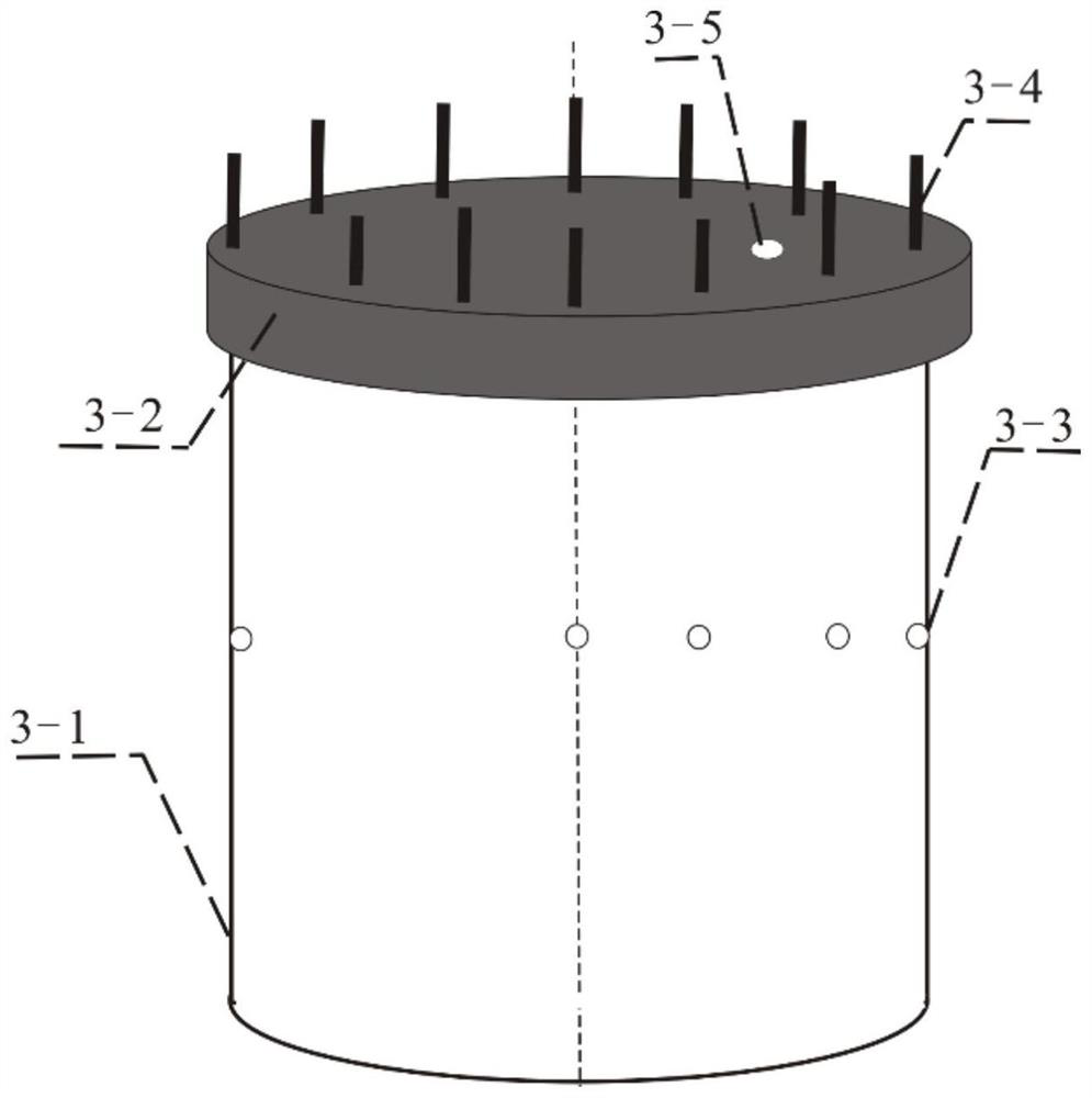 Coal underground gasification simulation experiment system