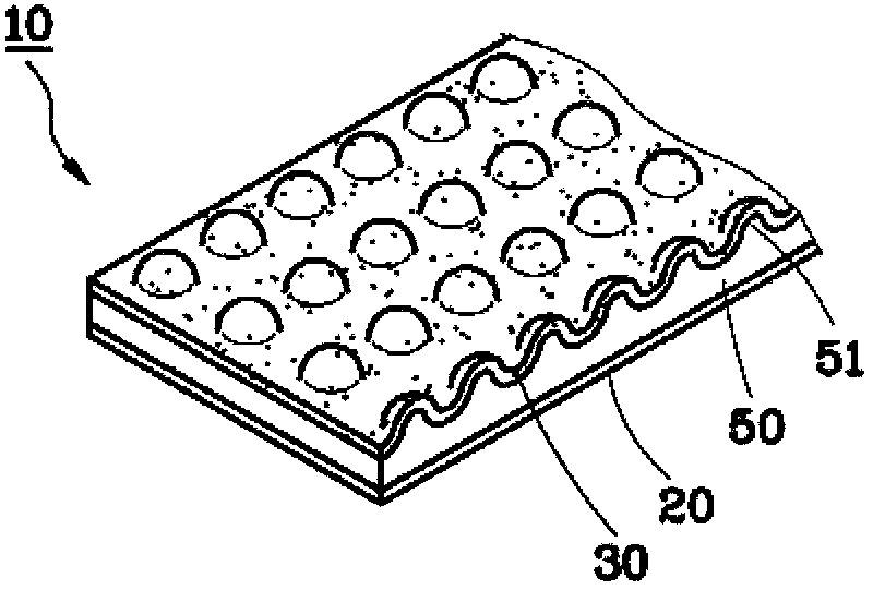 Soft running belt and manufacturing method thereof