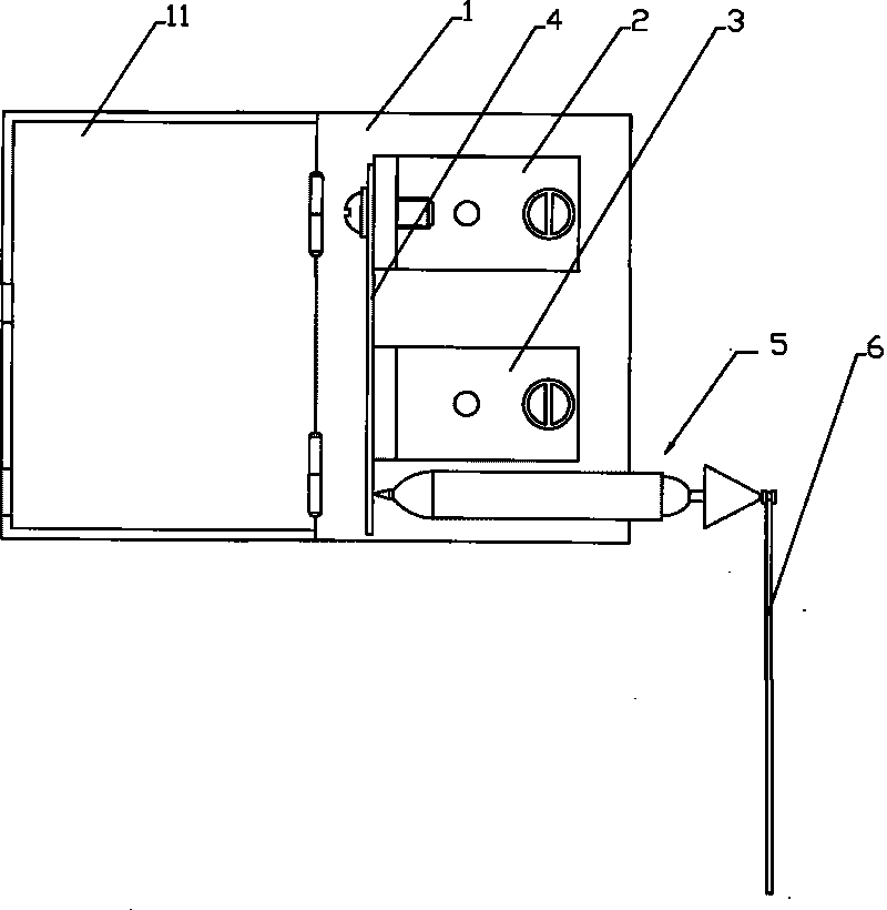 Pulling switch for electric power