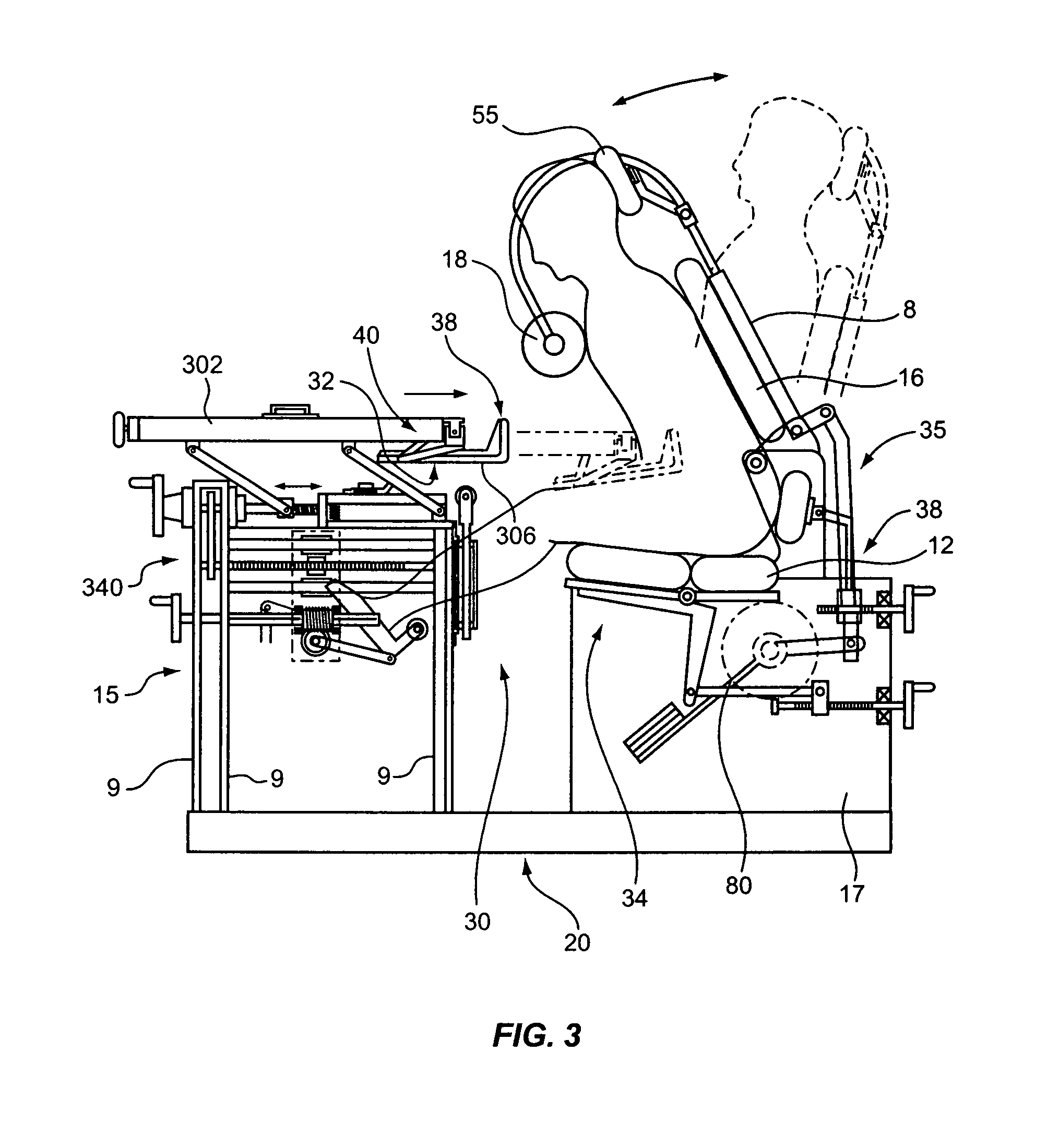 Waist strengthening and rehabilitating apparatus and load controller therefor