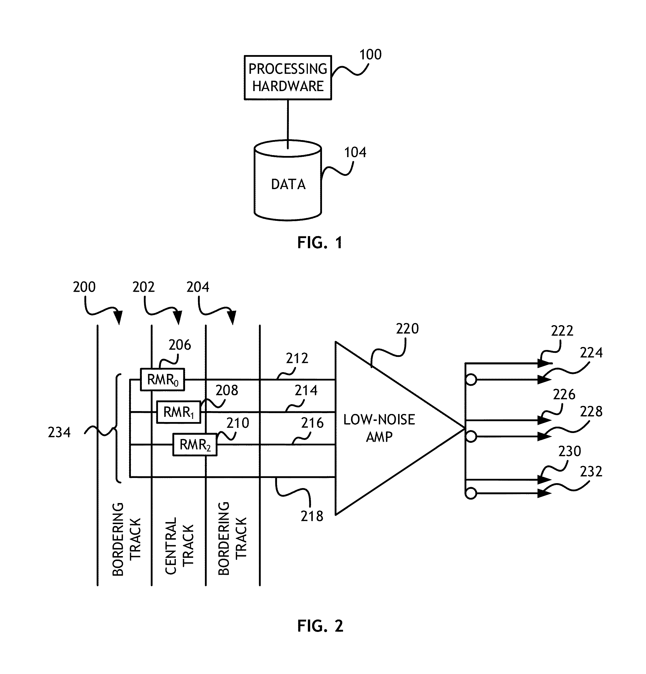 Pre-amplifier input stage for multi-element magneto-resistive heads