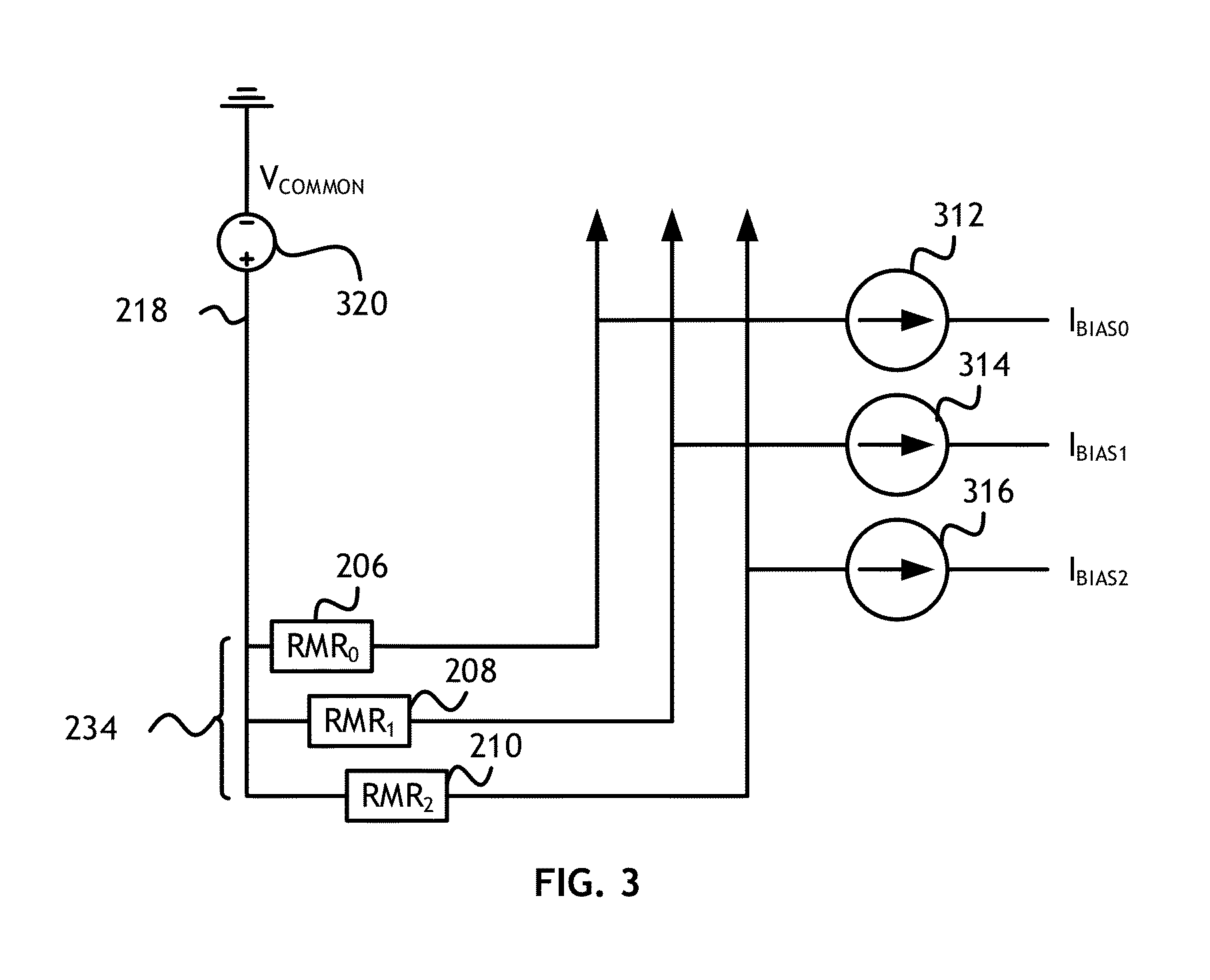 Pre-amplifier input stage for multi-element magneto-resistive heads