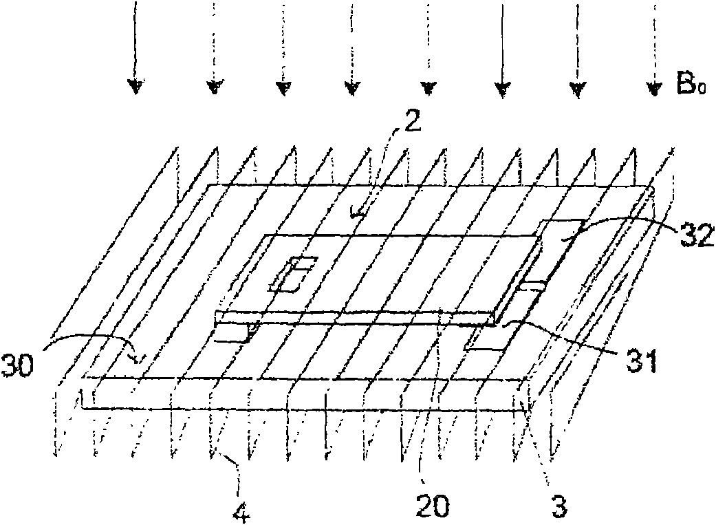 Microsystem with electromagnetic control