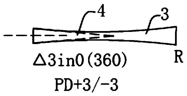 Glasses for preventing vision deterioration of myopes and reducing myopia degree, and application method of glasses