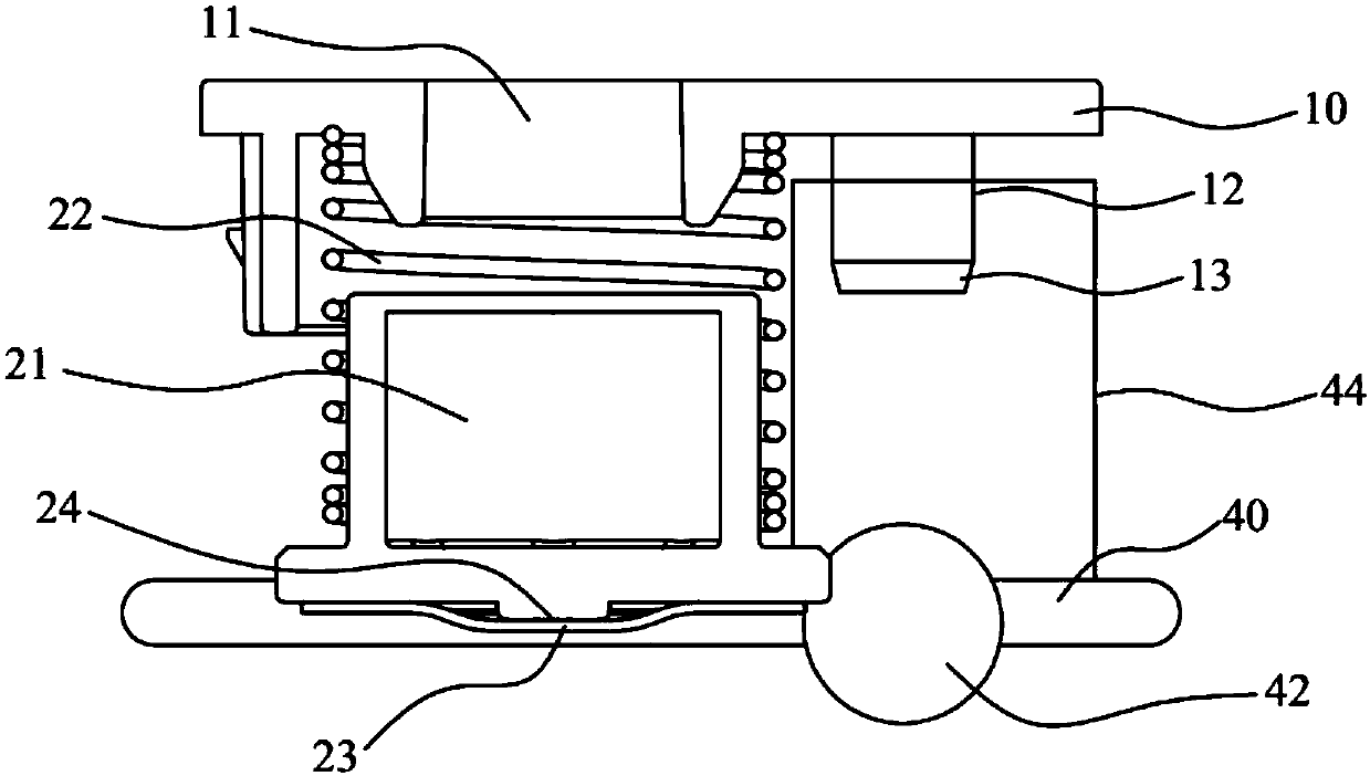 Integrated control valve and oil tank using integrated control valve