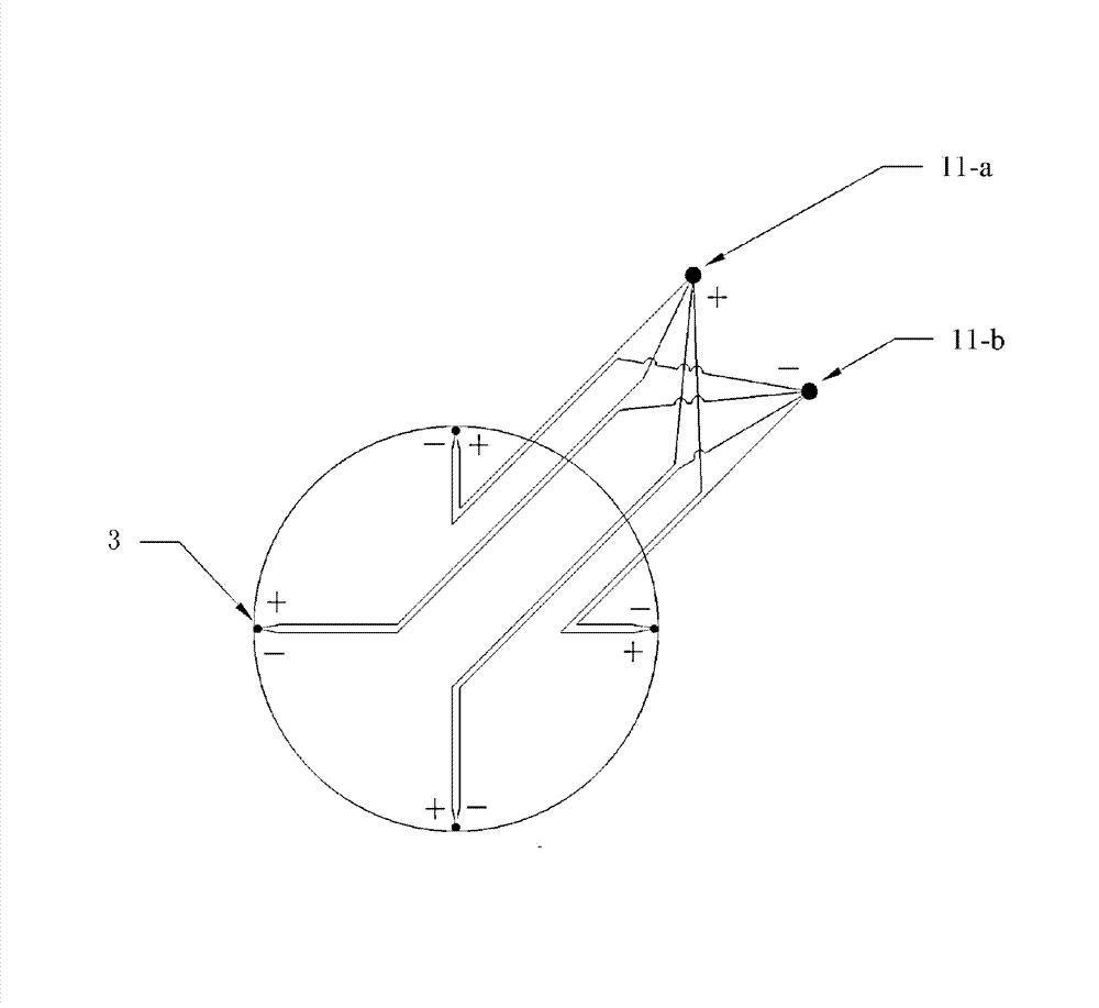 Heat flux density measurement device and method