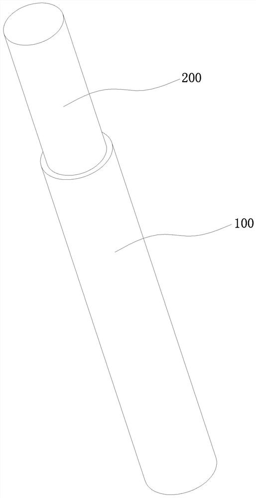 A pin shaft and a pin shaft reversing device
