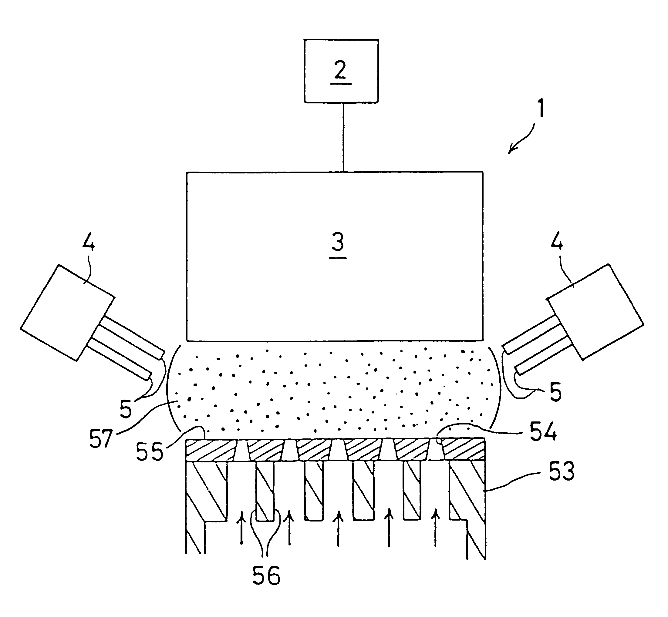 Method and apparatus for atmospheric pressure plasma surface treatment, method of manufacturing semiconductor device, and method of manufacturing ink jet printing head