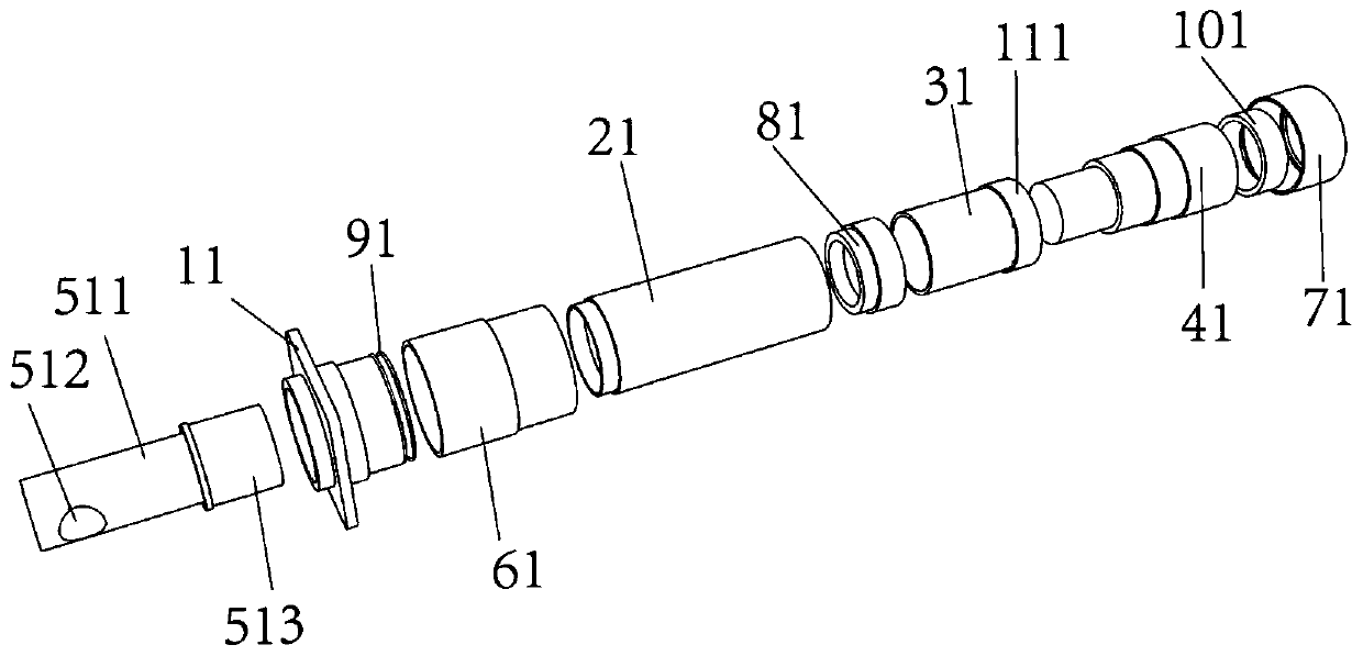 Novel secure connector for new energy electric vehicles