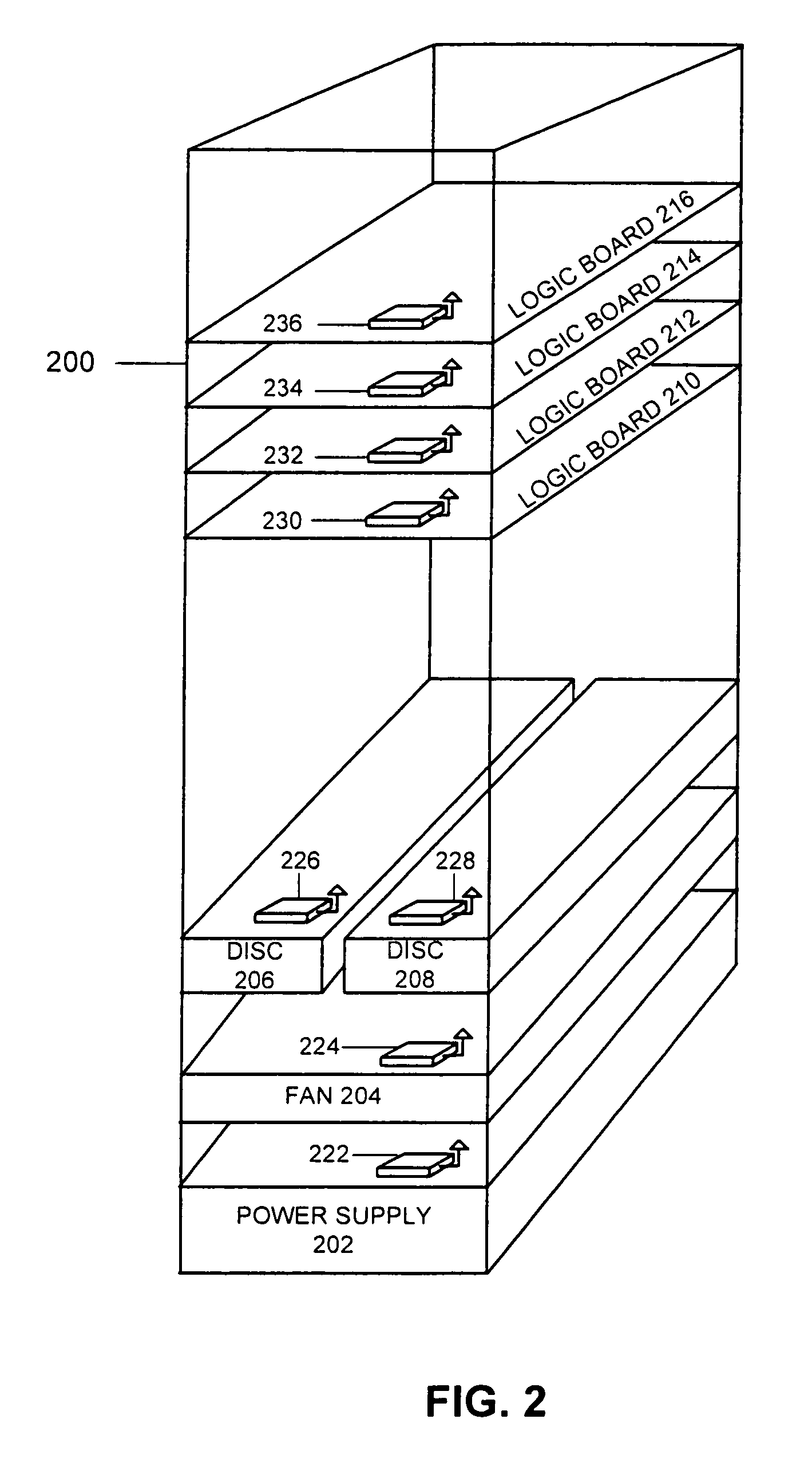 Method and apparatus for wirelessly testing field-replaceable units (FRUs)
