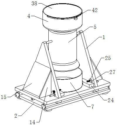 Medicinal material grinding and unloading integrated equipment